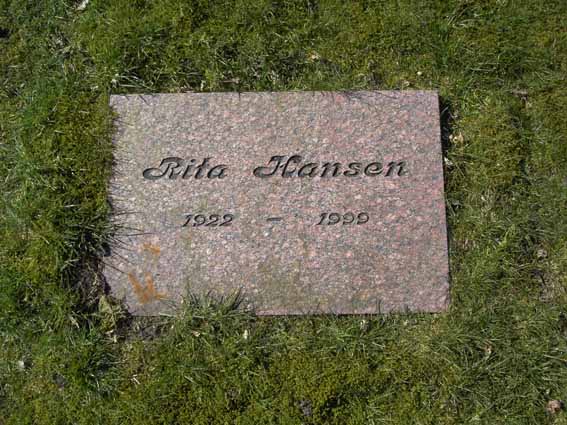 Billede af gravsten på Herning Vestre Kirkegård