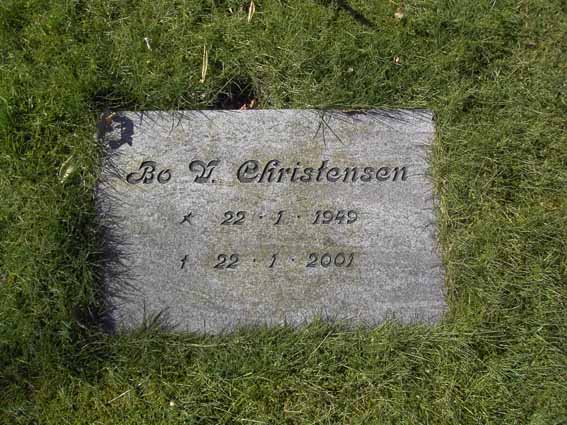 Billede af gravsten på Herning Vestre Kirkegård