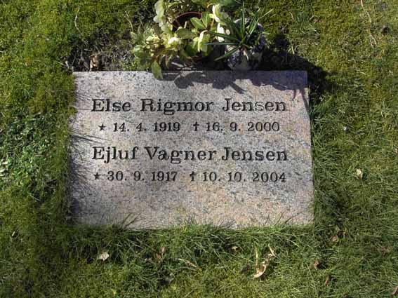 Billede af gravsten på Herning Vestre Kirkegård