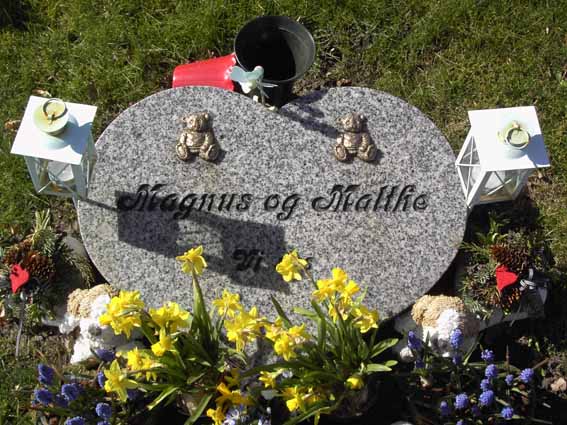 Billede af gravsten på Herning Vestre Kirkegård