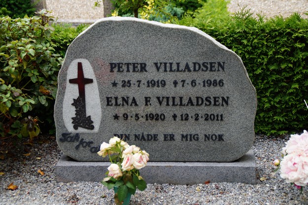 Billede af gravsten på Herning Vestre Kirkegård