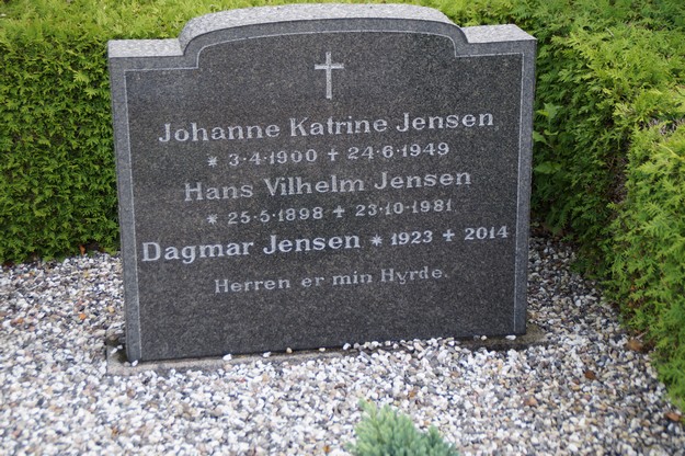 Billede af gravsten på Herning Vestre Kirkegård