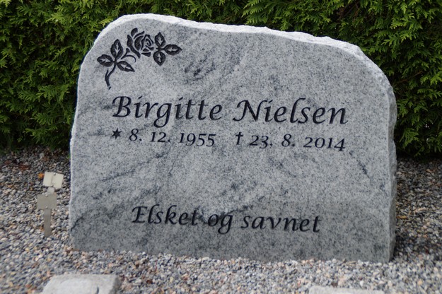 Billede af gravsten på Herning Vestre Kirkegård
