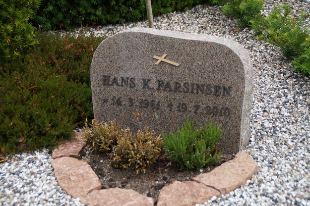Billede af gravsten på Herning Vestre Kirkegård