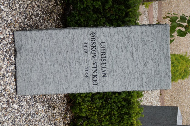 Billede af gravsten på Herning Vestre Kirkegård