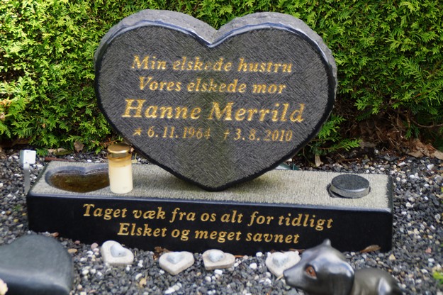 Billede af gravsten på Herning Vestre Kirkegård