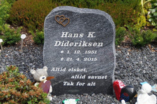 Billede af gravsten på Herning Vestre Kirkegård
