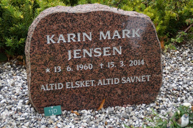 Billede af gravsten på Herning Vestre Kirkegård