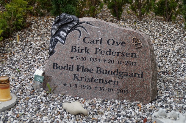 Billede af gravsten på Herning Vestre Kirkegård