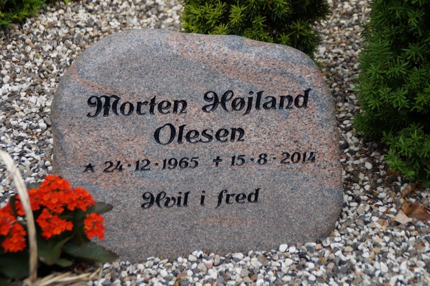 Billede af gravsten på Herning Vestre Kirkegård