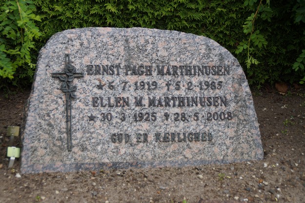 Billede af gravsten på Herning Vestre Kirkegård