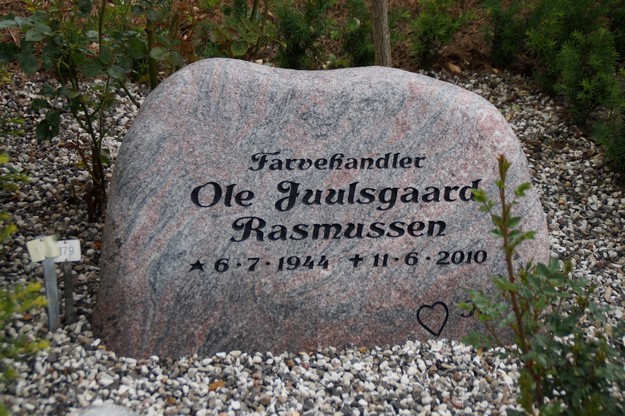 Billede af gravsten på Herning Vestre Kirkegård