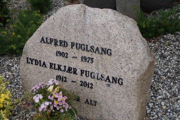 Billede af gravsten på Herning Vestre Kirkegård