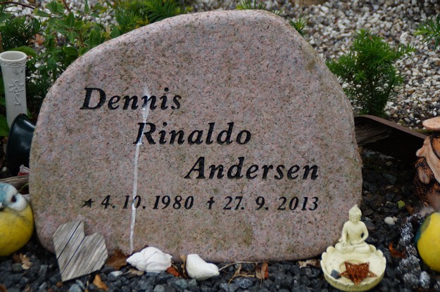 Billede af gravsten på Herning Vestre Kirkegård
