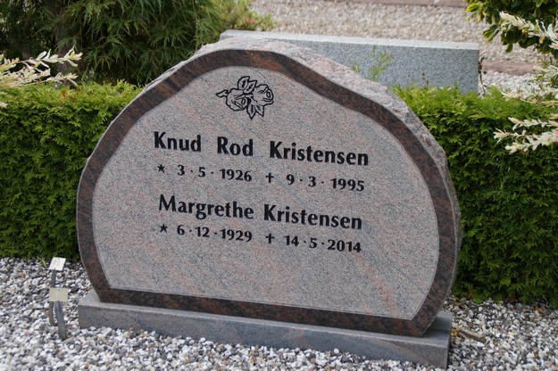 Billede af gravsten på Herning Vestre Kirkegård