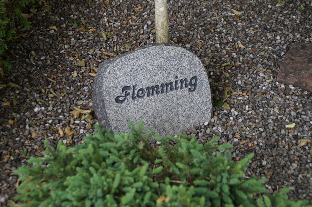 Billede af gravsten på Herning Vestre Kirkegård