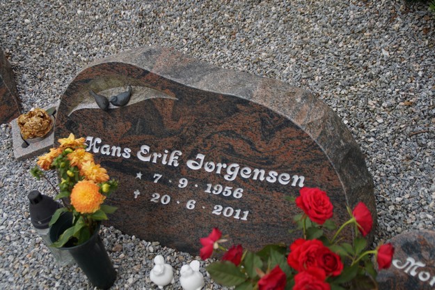 Billede af gravsten på Herning Vestre Kirkegård