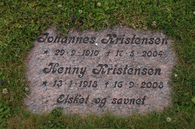 Billede af gravsten på Herning Vestre Kirkegård
