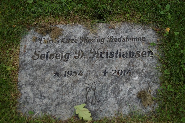Billede af gravsten på Herning Vestre Kirkegård