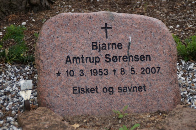 Billede af gravsten på Herning Vestre Kirkegård