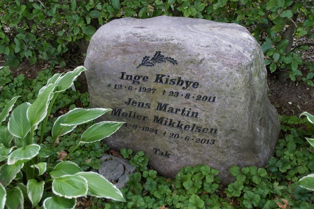 Billede af gravsten på Herning Vestre Kirkegård