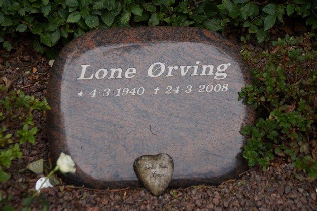 Billede af gravsten på Herning Vestre Kirkegård