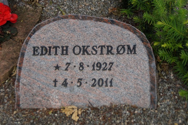 Billede af gravsten på Herning Vestre Kirkegård