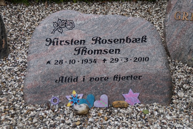 Billede af gravsten på Herning Vestre Kirkegård