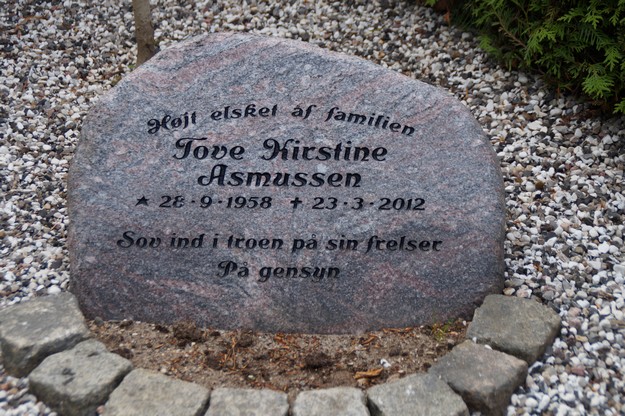 Billede af gravsten på Herning Vestre Kirkegård