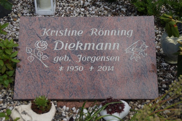 Billede af gravsten på Herning Vestre Kirkegård