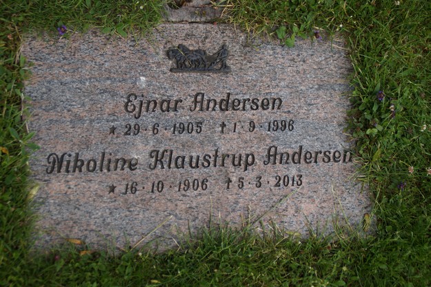 Billede af gravsten på Herning Vestre Kirkegård