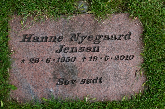 Billede af gravsten på Herning Vestre Kirkegård