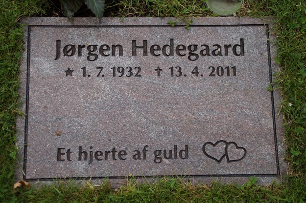 Billede af gravsten på Herning Vestre Kirkegård