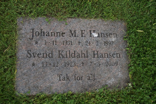 Billede af gravsten på Herning Vestre Kirkegård