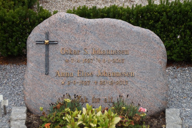 Billede af gravsten på Herning Vestre Kirkegård