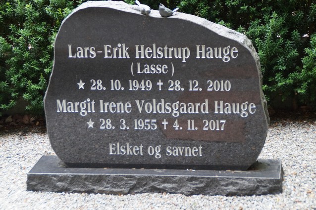 Billede af gravsten på Herning Vestre Kirkegård