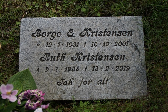 Billede af gravsten på Herning Vestre Kirkegård