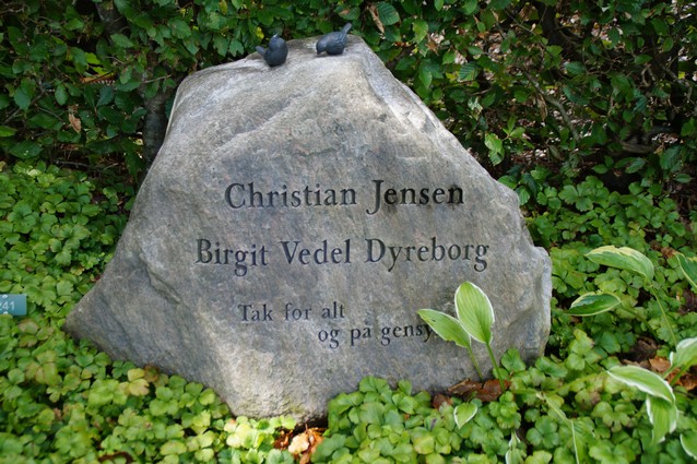Billede af gravsten på Herning Vestre Kirkegård