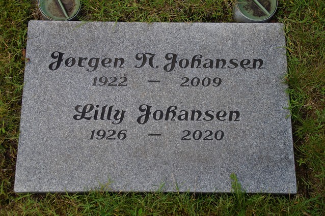 Billede af gravsten på Herning Vestre Kirkegård