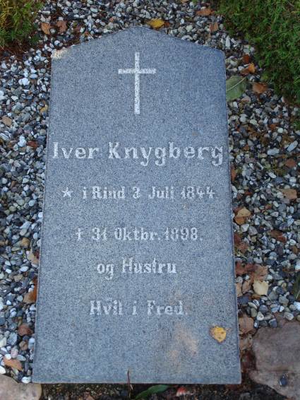 Billede af gravsten på Herning Vestre Kirkegård