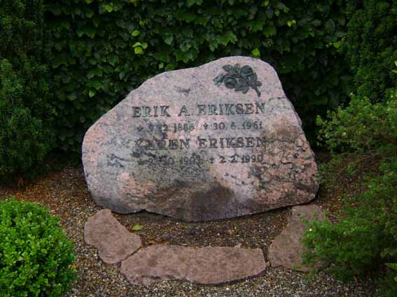 Billede af gravsten på Holstebro Nordre Kirkegård