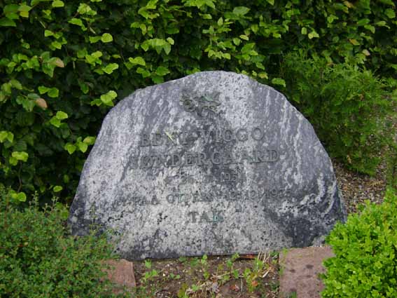 Billede af gravsten på Holstebro Nordre Kirkegård