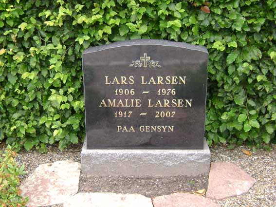Billede af gravsten på Holstebro Nordre Kirkegård