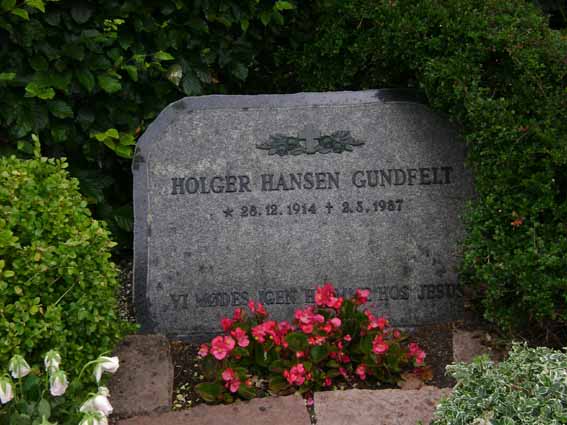 Billede af gravsten på Holstebro Nordre Kirkegård