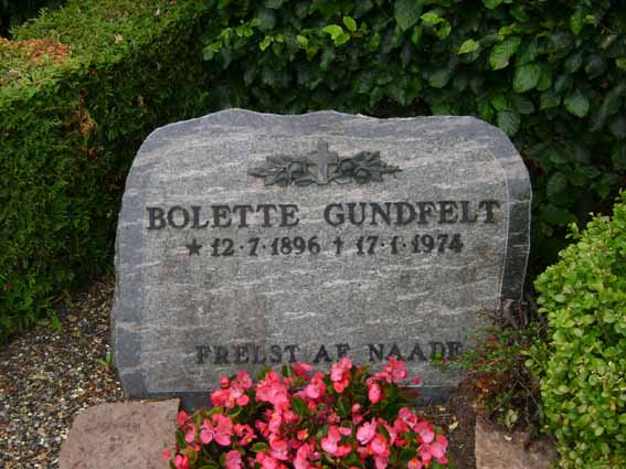 Billede af gravsten på Holstebro Nordre Kirkegård
