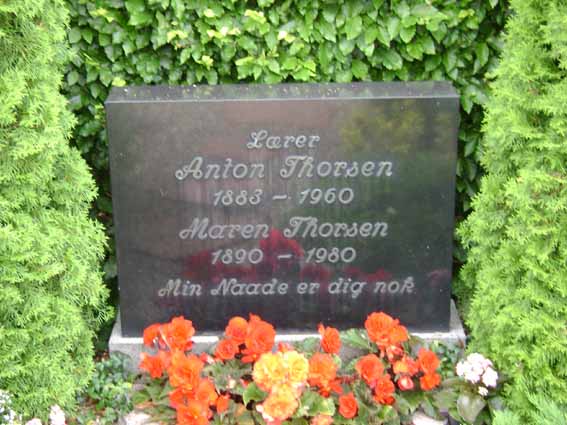 Billede af gravsten på Holstebro Nordre Kirkegård