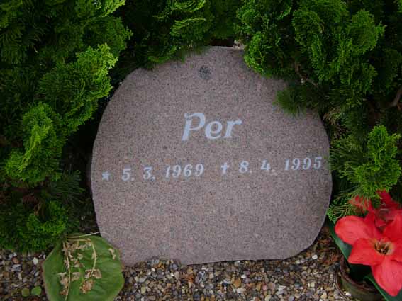 Billede af gravsten på Holstebro Nordre Kirkegård