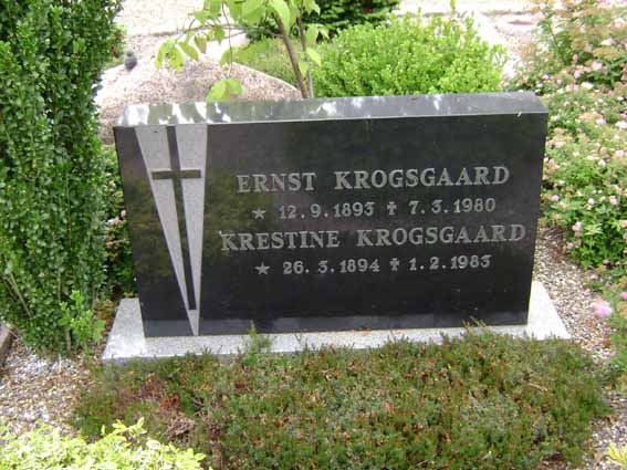Billede af gravsten på Holstebro Nordre Kirkegård