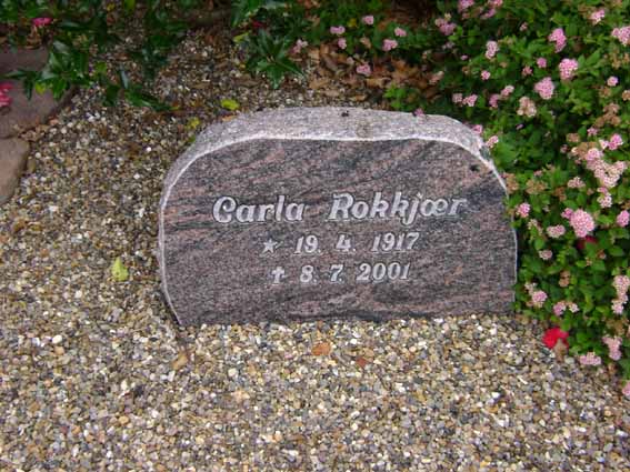 Billede af gravsten på Holstebro Nordre Kirkegård