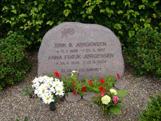 Billede af gravsten på Holstebro Nordre Kirkegård
